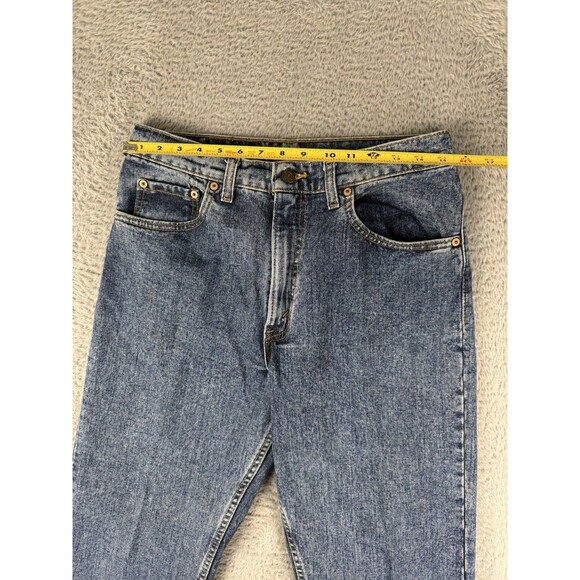 Vintage Levis Jeans Mens 33x30 Blue Denim 550 Relaxed Fit Taper Made in USA 90s - Picture 5 of 10